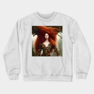 The Beautiful Nymph Daphne Sleeping Crewneck Sweatshirt